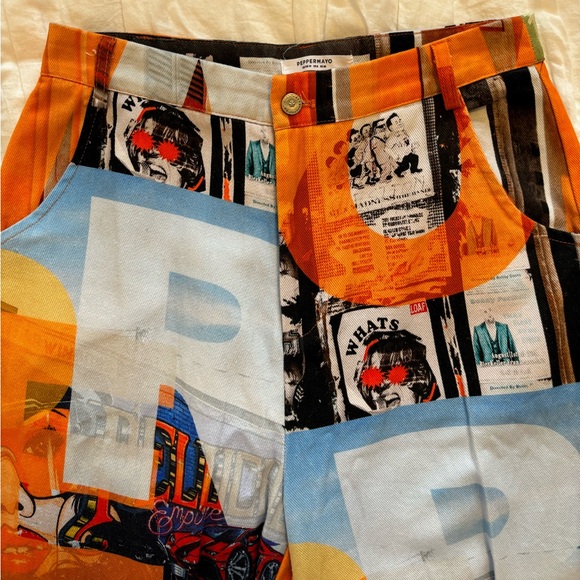 Peppermayo Ticket to Nowhere Pants - PM Film Graphic - Picture 4 of 7